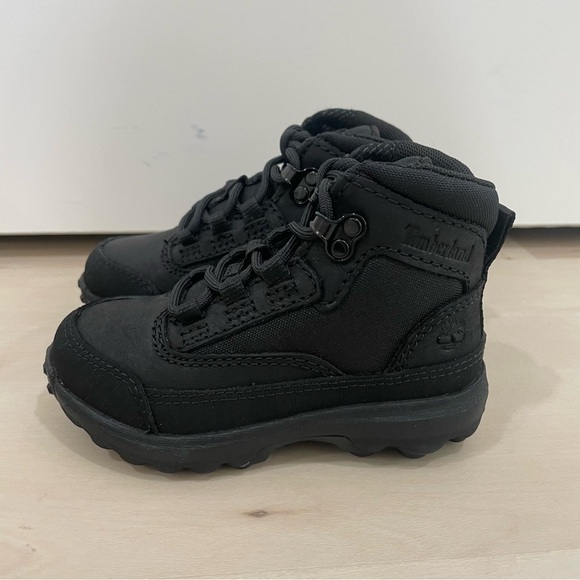 NEW Timberland Toddler Infant Size 6 Converge Mid Hiking Boots TB0A63CY001 Black - Picture 5 of 12